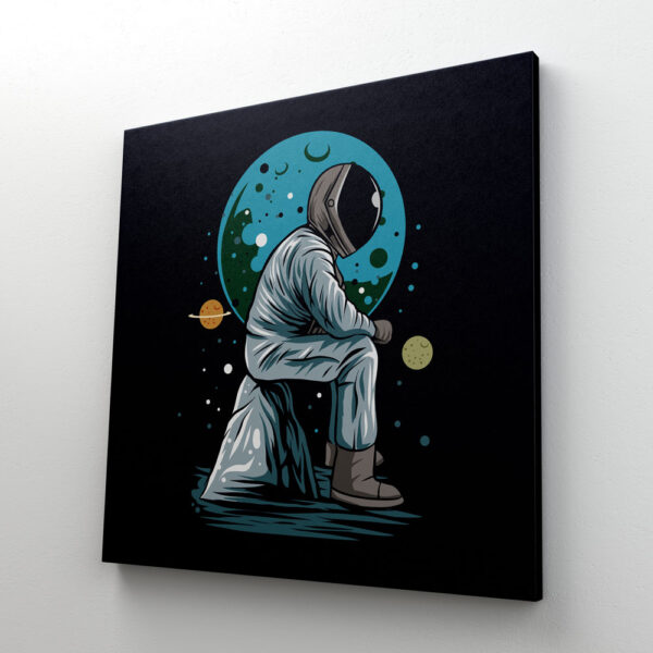 astronaut-na-steni-slika-na-platnu